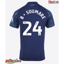 Camiseta Leicester City Boubakary Soumare #24 Visitante Equipación 2025-26 manga corta